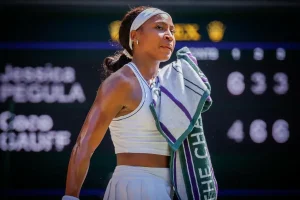 Gauff faces Muchova and Kostyuk battles Noskova in the Wimbledon semifinals.
