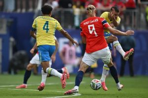 “Haaland honors his mother by wearing ‘braut’ on the Norway jersey.”