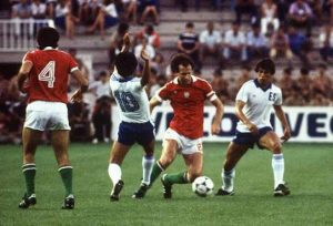Do you know which game in the World Cups had the most goals? It was in the 1982 World Cup.