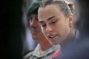 Sabalenka calls for an end to the ban on animals at Wimbledon so she can bring her dog.
