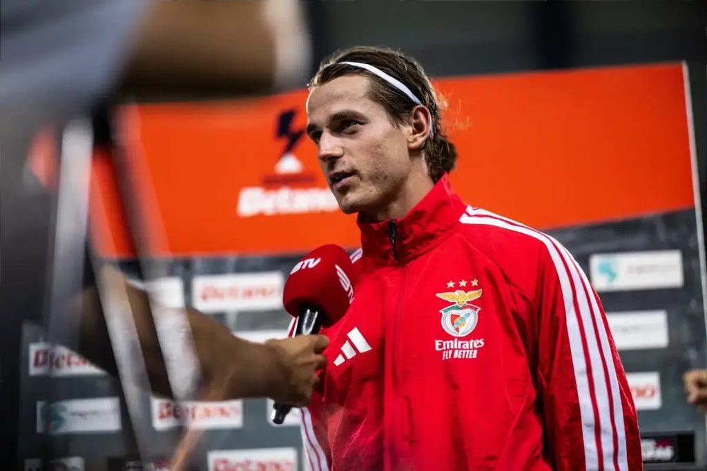 Kaminski destaca necessidade de tempo para adaptação no Benfica