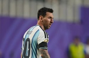 Lionel Messi enfrenta a Inglaterra pela primeira vez no mundial