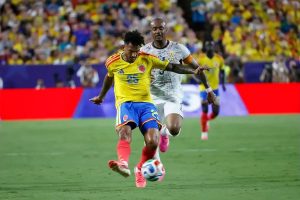 Luis Suárez was decisive in Colombia’s qualification for the World Cup round of 16.