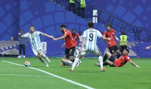 “Messi shines among the historical greats after Portugal’s exit from the World Cup.”