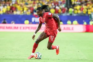 “Rafael Leão starts to take advantage of the moment in the Portugal-Croatia match of the World Cup.”