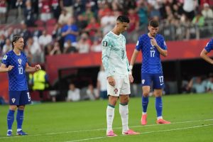 Ronaldo finally scores in the qualifiers, and Portugal defeats Croatia in the World Cup.