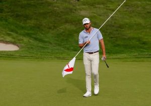 Sam Burns lidera o open à procura de redenção após perda no US Open