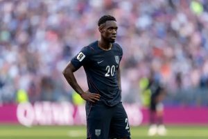 Trump admits to having intervened with FIFA after Balogun’s red card.