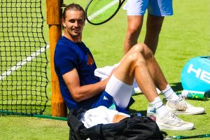 Zverev rushes for the first time to the quarter-finals at Wimbledon.