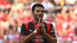 “Gonçalo Ramos scores in Amorim’s first victory with Milan.”