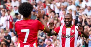 Thiago scores two goals in Brentford’s 7-0 victory over Frankfurt.