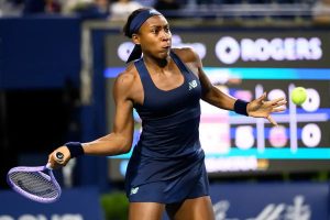 Coco Gauff wants to win her first trophy before the end of the 2026 season.