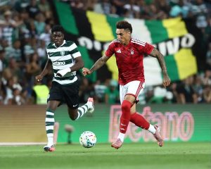 Doumbia decisive in Sporting’s victory against Nottingham Forest.