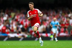 Gyokeres orgulhoso do impacto no Arsenal na última temporada