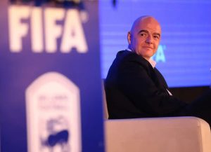 English newspaper accuses UEFA of paying Infantino’s mistress, FIFA president denies.