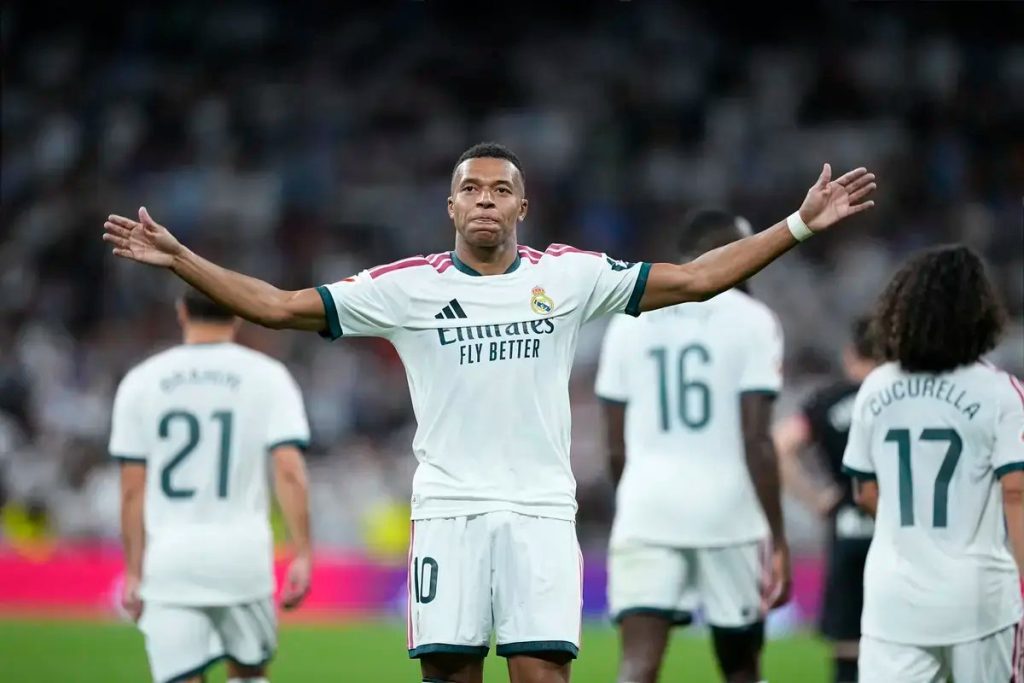 Mbappe com fome de história em grande exibição pelo Real Madrid