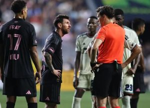 Messi em análise disciplinar após dar um estalo em jogador do Philadelphia Union