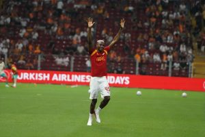 “Osimhen scores two and raises doubts about his future at Galatasaray.”