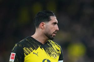 Borussia Dortmund deixa capitão Emre Can fora da Champions League