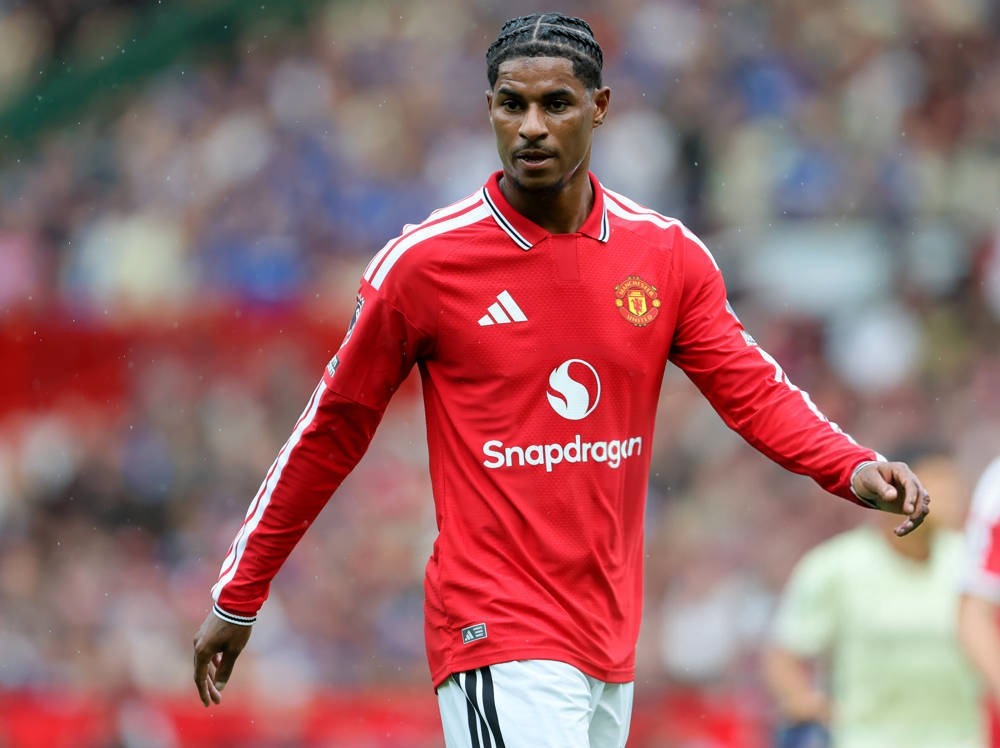 Carrick confirma disponibilidade de Rashford para jogo da champions