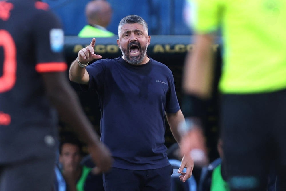 Gattuso lamenta protestos dos adeptos da Lazio e recorda época da covid