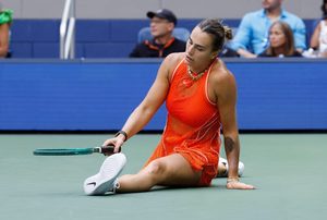 Aryna Sabalenka profere palavrão ao operador de câmara após final do US Open