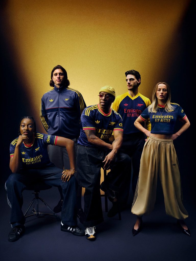 Arsenal officially unveil bold blue 2026/27 away kit with Adidas trefoil