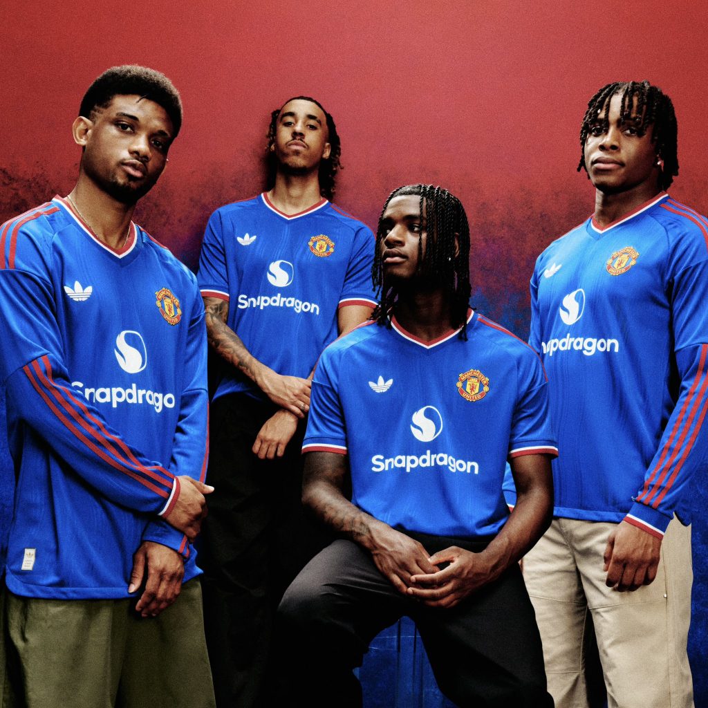 Manchester United reveals striking blue away kit for 2026/27 season