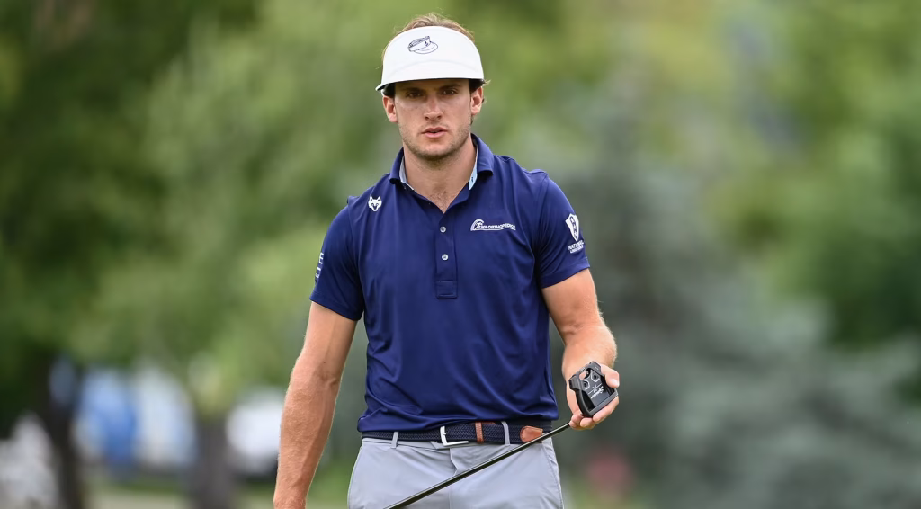 James nicholas battles painful heel injury as pga tour card hopes hang by a thread