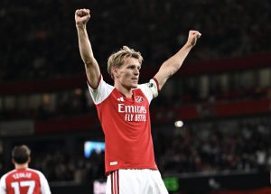 Ashley Young hails Martin Odegaard as a joy to watch after Arsenal beats Chelsea