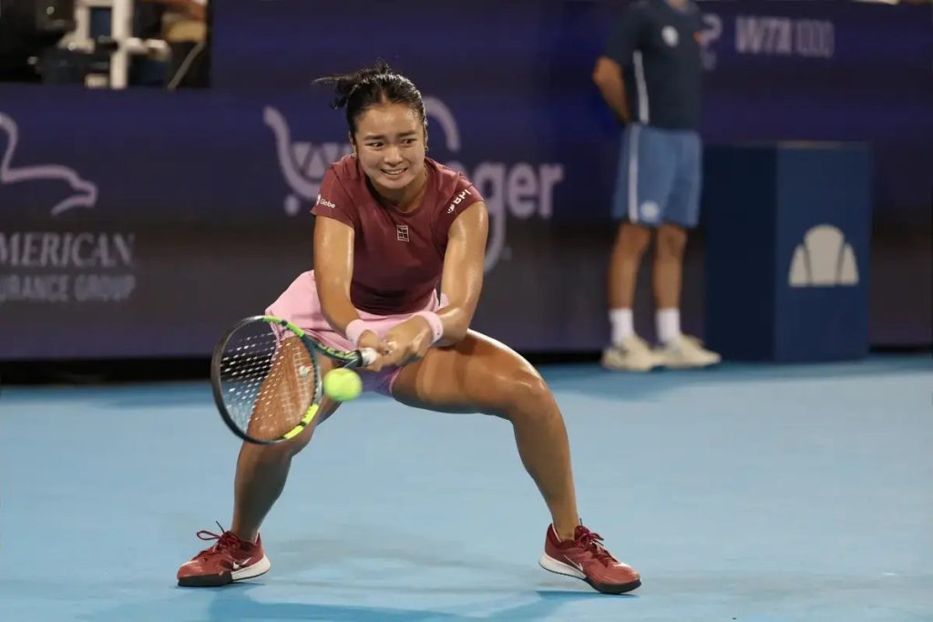 Alexandra Eala’s Nike shirt sells out as Filipino star’s popularity surges