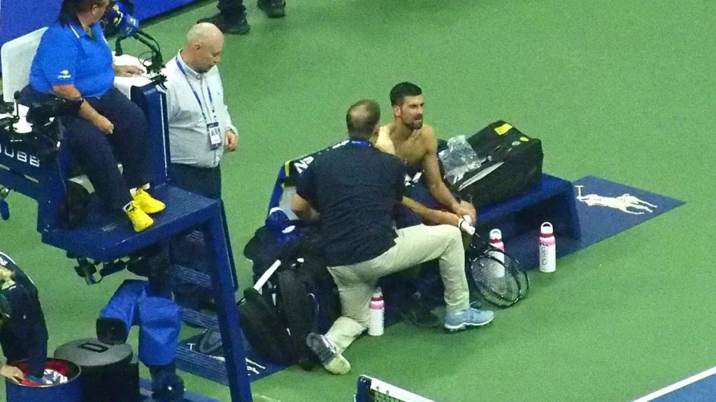 Andy Roddick defends Novak Djokovic against retirement calls after us open loss