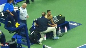 Andy Roddick defends Novak Djokovic against retirement calls after us open loss