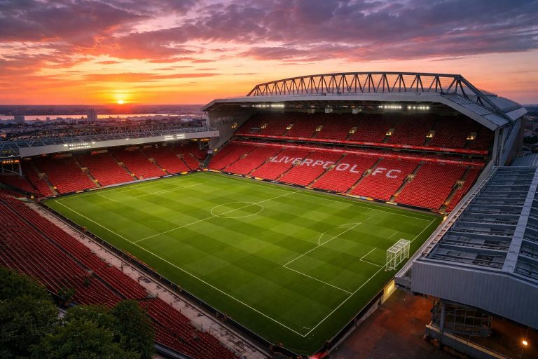 “Anfield ready for explosive atmosphere in Liverpool-Man City match.”