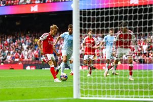 Arsenal dominates Manchester City with 3-0 Community Shield win as Ødegaard shines