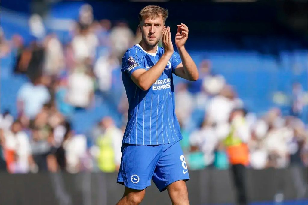 Arsenal lead race to sign £51m-rated Brighton midfielder Jack Hinshelwood