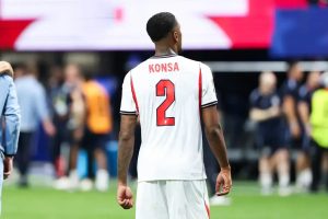 Arsenal plot double swoop for England world cup stars Konsa and Rogers in blockbuster deal