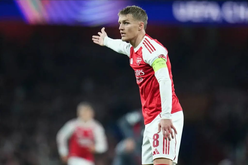 Arsenal’s £75m pursuit of Bruno Guimaraes could end Martin Odegaard’s Emirates era