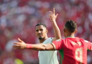 Arsenal’s William Saliba forced off in World Cup semi-final with injury concern