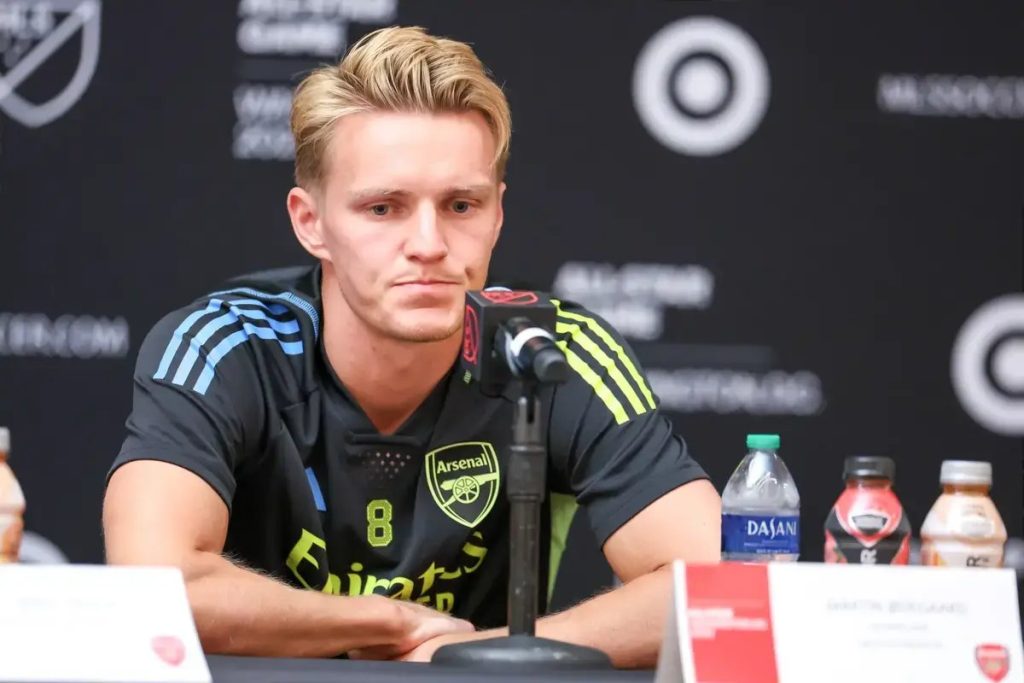 Arsenal stars Odegaard and Gabriel back Vinicius Jr transfer dream