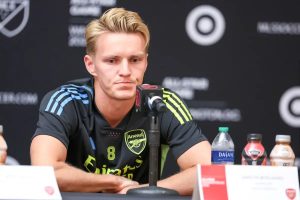 Arsenal stars Odegaard and Gabriel back Vinicius Jr transfer dream