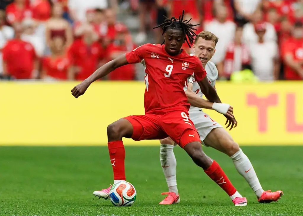 Arsenal target Johan Manzambi matches 60-year record with dazzling World Cup assist
