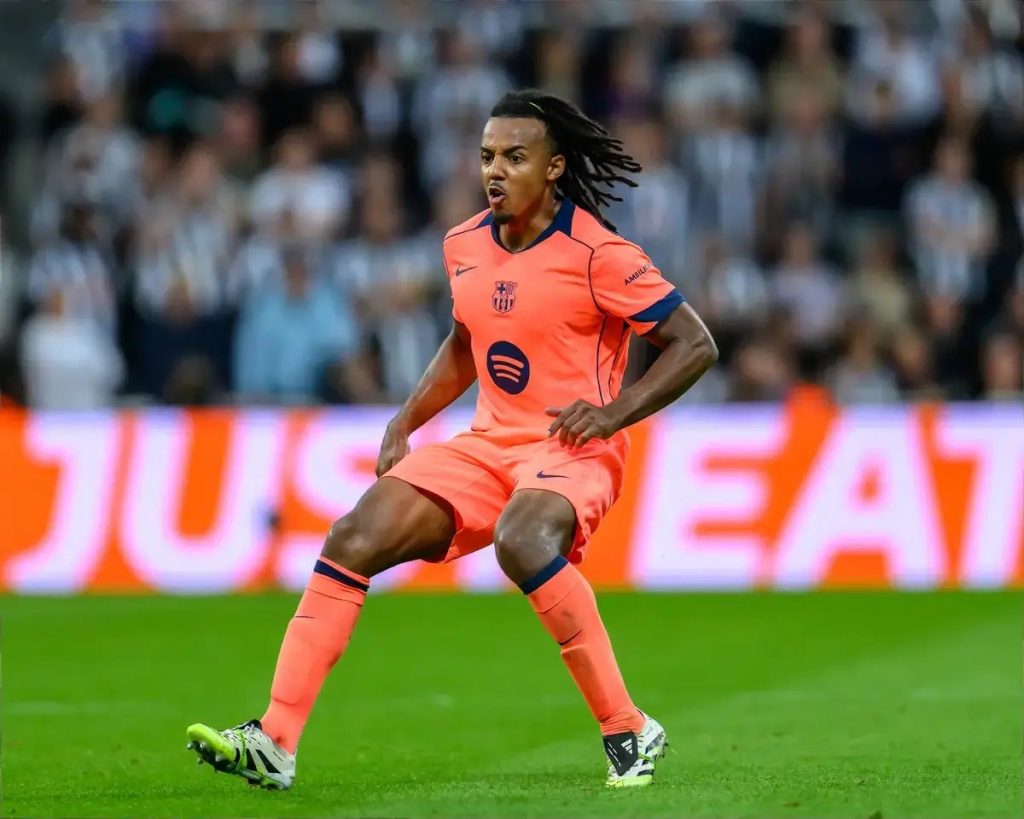 Arsenal target Jules Kounde’s agent spotted at Barcelona amid transfer talk