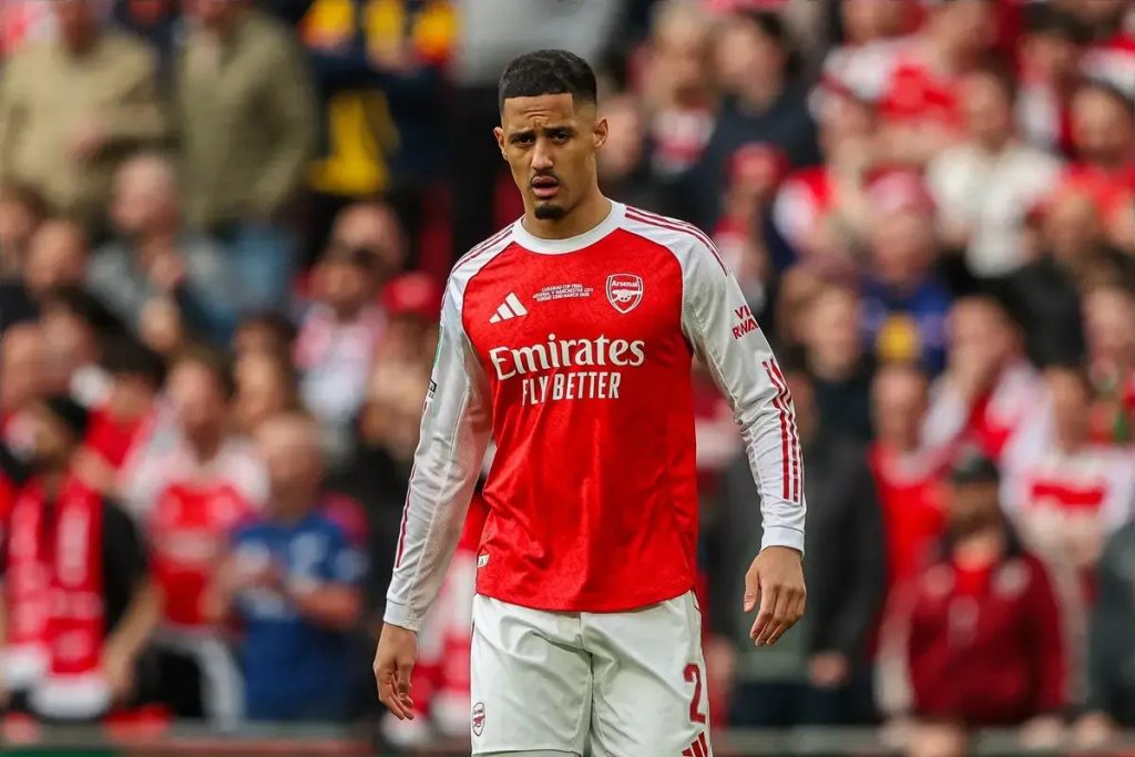 Arsenal targets new central defender after William Saliba back injury amid Bruno Guimaraes deal