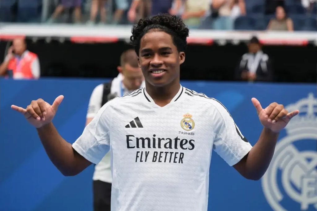 Arsenal targets Real Madrid’s Endrick but faces firm rejection in bid to boost attack