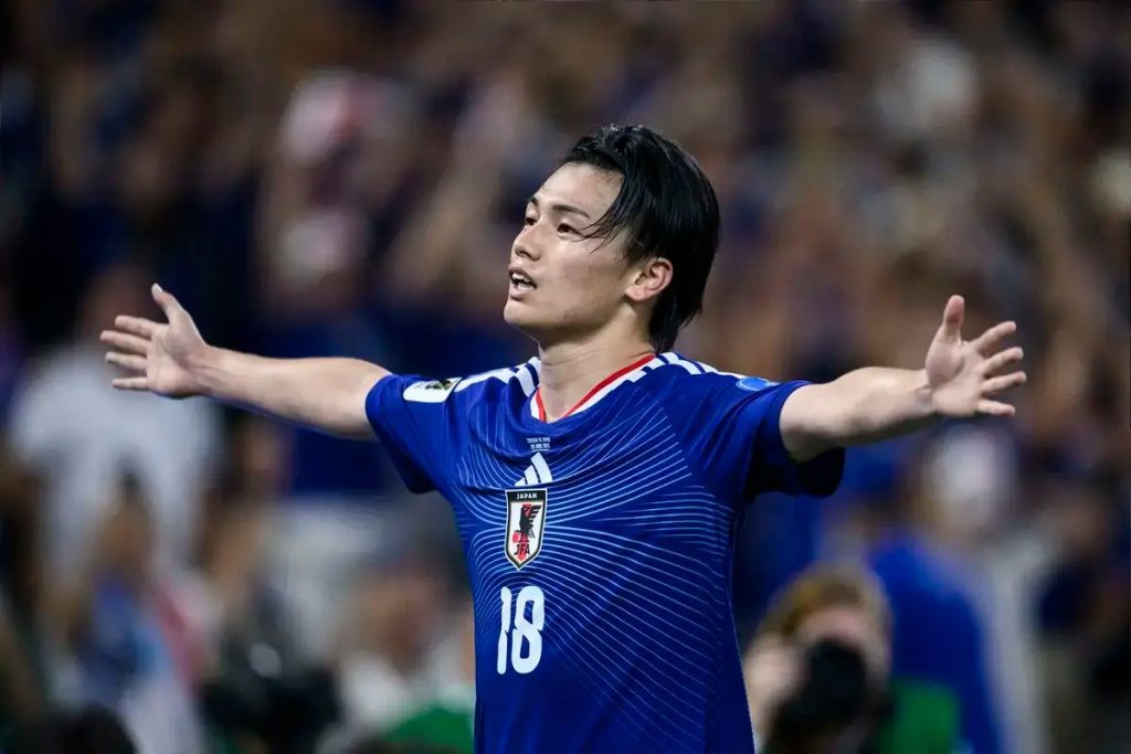 Ayase Ueda leads Japan to historic victory in 1,000th World Cup match against Tunisia