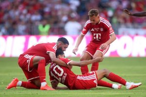 Bayern Munich updates on jamal musiala after collapse in friendly against RB Leipzig