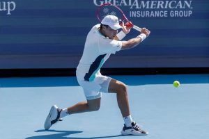 brandon nakashima saves three match points to stun daniil medvedev at cincinnati open