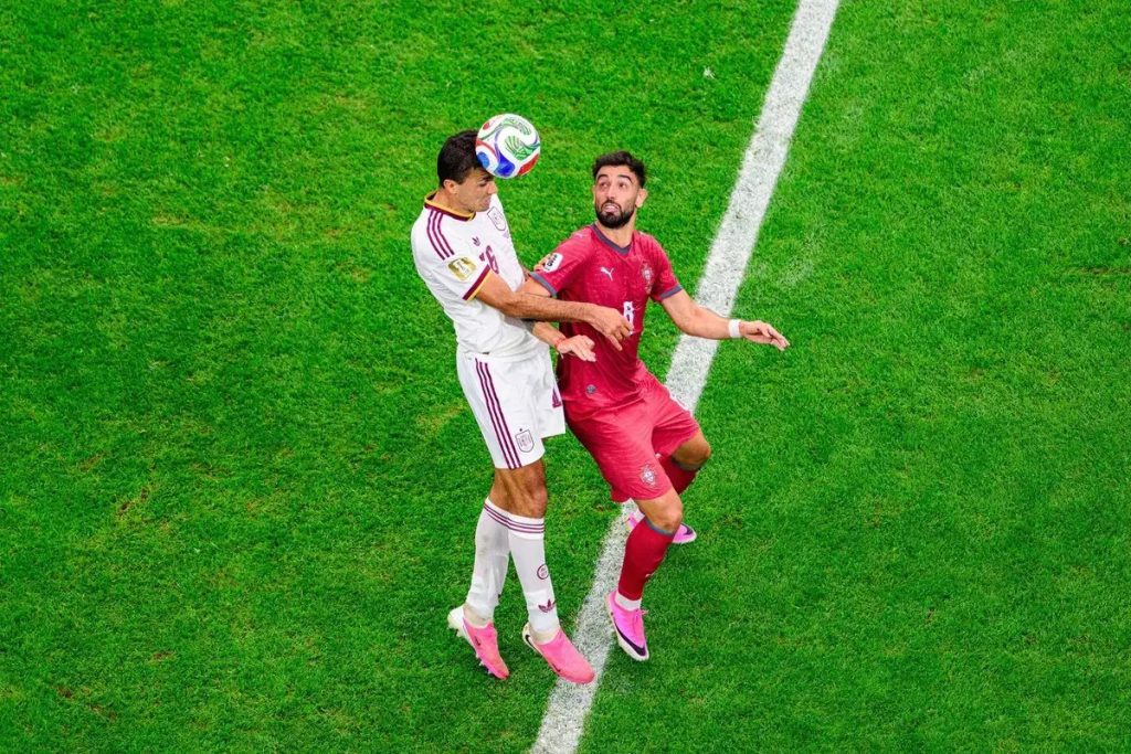 Bruno Fernandes and Diogo Dalot face world cup heartbreak as portugal fall to Spain