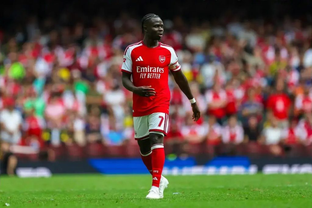 Bukayo Saka scores as Arsenal crush Coventry, ends injury doubts
